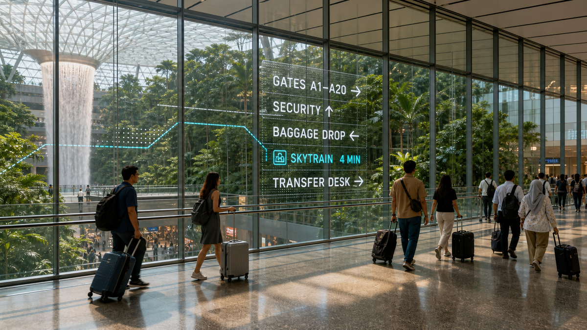 Terminal wayfinding