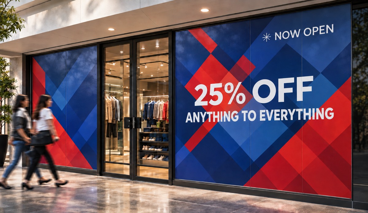 Conventional window graphics