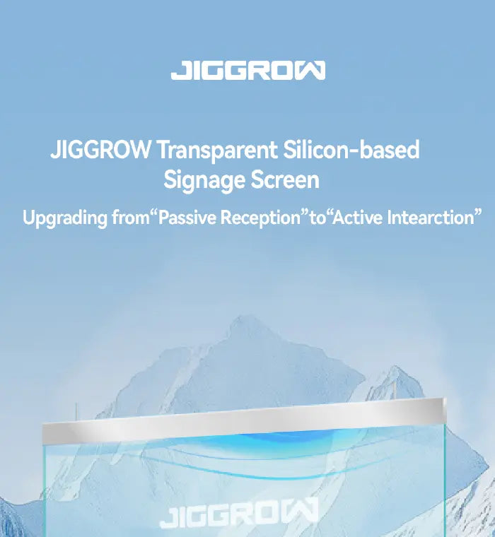Transparent Signage Display brochure cover